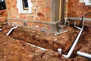 outside drainage Kew